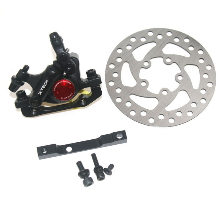 3 in 1 Scooter Modified Hydraulic Brake + 120mm Disc Brake Disc + Modified Seat Set For Xiaomi Mijia M365 Pro