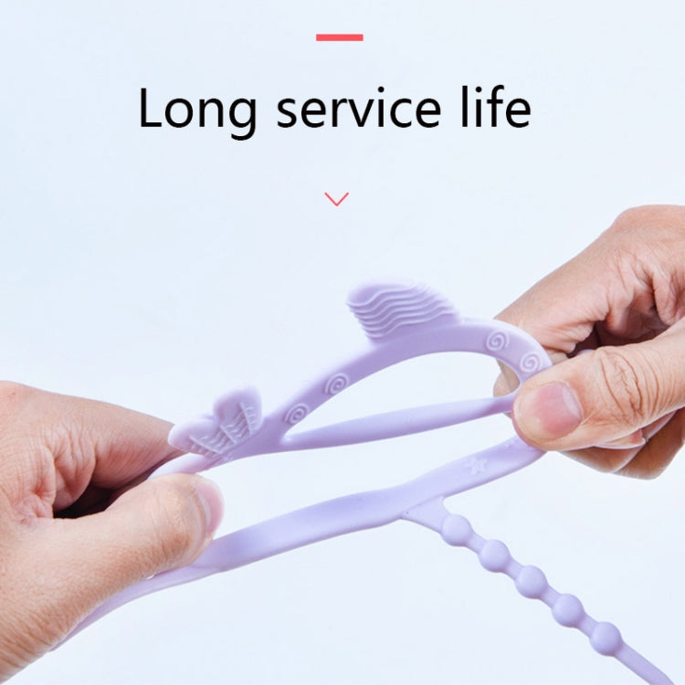 M010075 4 PCS Baby Silicone Teether Toys Baby Molar Sticks Maternal and Child Products