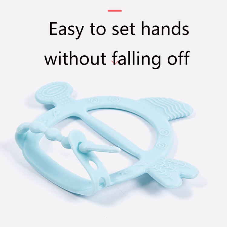 M010075 4 PCS Baby Silicone Teether Toys Baby Molar Sticks Maternal and Child Products