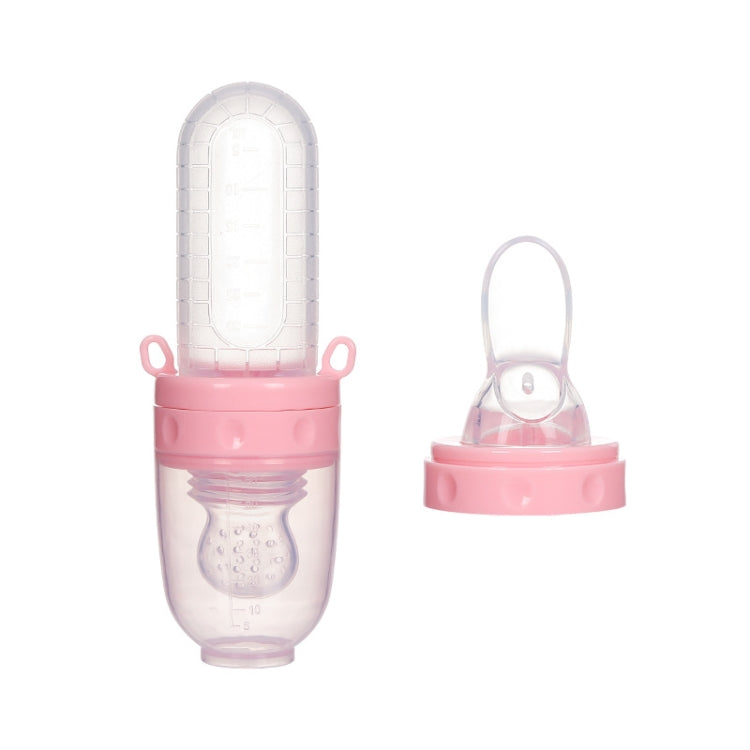 3 PCS Multifunctional Baby Portable Rice Cereal Bottle Fruit and Vegetable Bite Bag Rice Cereal Spoon Food Supplement