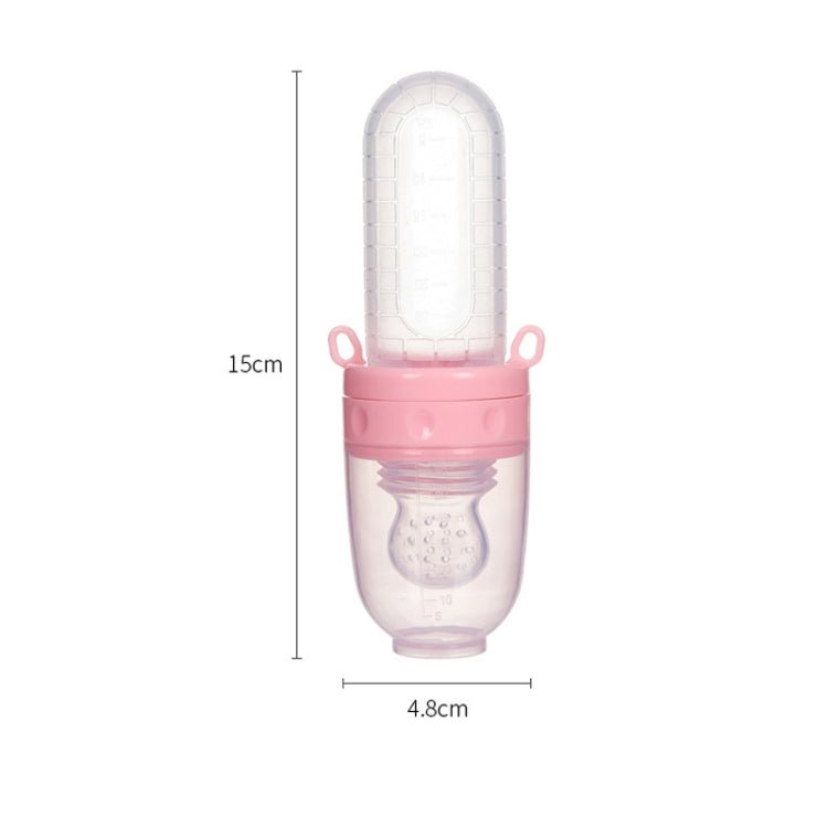 3 PCS Multifunctional Baby Portable Rice Cereal Bottle Fruit and Vegetable Bite Bag Rice Cereal Spoon Food Supplement