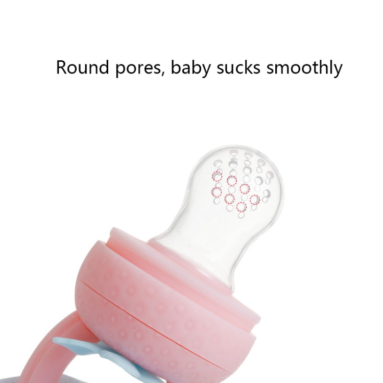 3 PCS Baby Fruit And Vegetable Pacifier Biting Bag Baby Silicone Teether