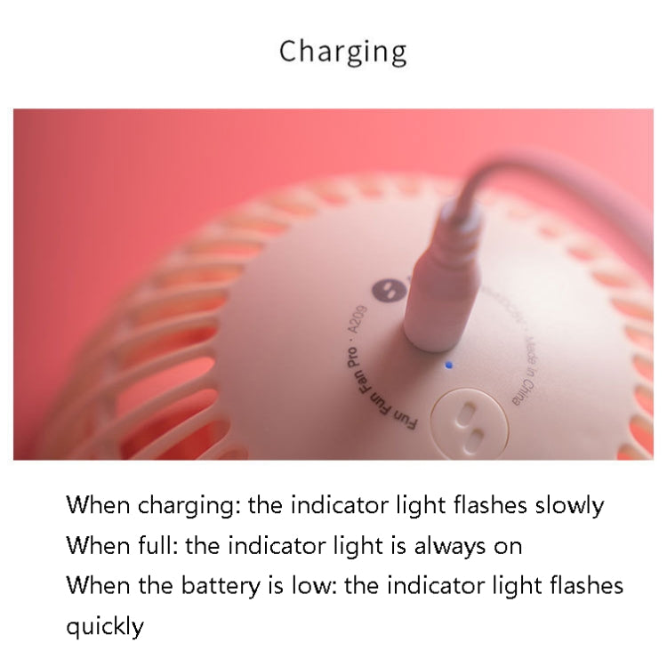 Rotating Wind Small Fan USB Mini Fan