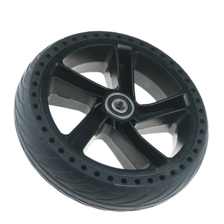 Electric Scooter Aluminum Wheel + Shock-Absorbing Rubber Honeycomb Tire Set For Ninebot ES1 / ES2 / ES3 / ES4