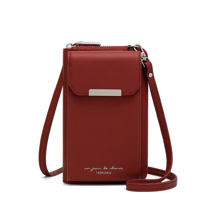 T6035 Multifunctional Lady Shoulder Bag Mini Messenger Mobile Phone Bag