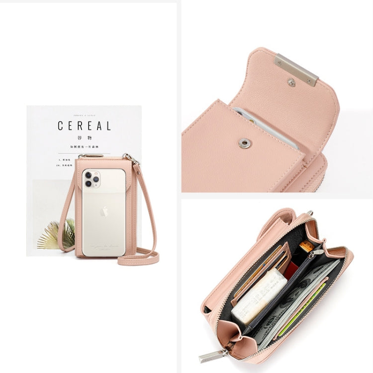 T6035 Multifunctional Lady Shoulder Bag Mini Messenger Mobile Phone Bag