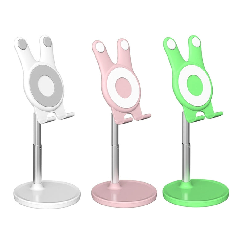 SL-701 Desktop Mobile Phone Stand Retractable Multifunctional Folding Cute Cartoon Mobile Phone Live Support(Pink)