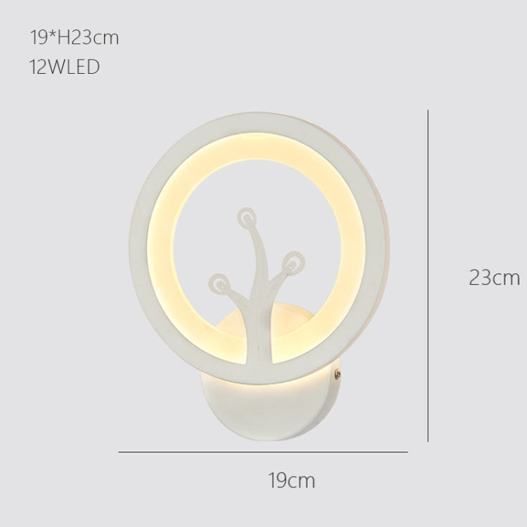 3064 Indoor Living Room Corridor LED Wall Lamp Room Bedside Lamp Trichromatic light