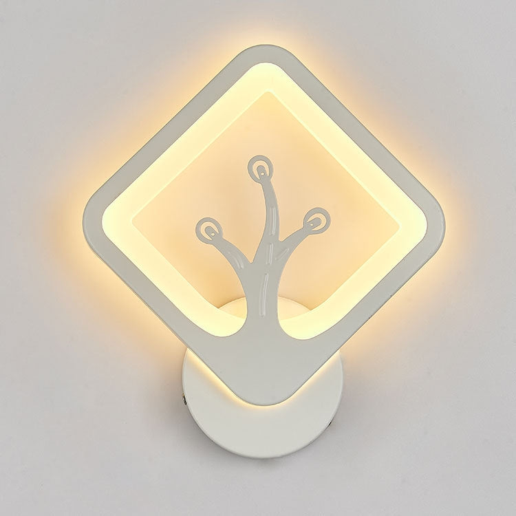 3066 Indoor Living Room Corridor LED Wall Lamp Room Bedside Lamp Trichromatic light