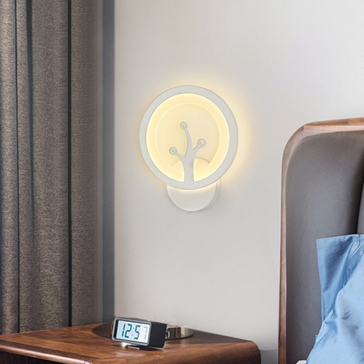 3066 Indoor Living Room Corridor LED Wall Lamp Room Bedside Lamp Trichromatic light
