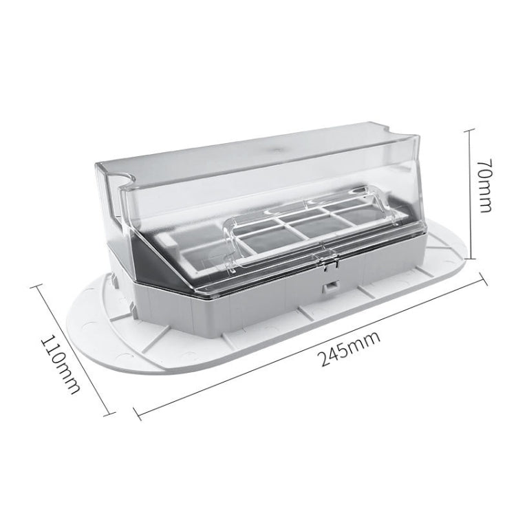 Dust Box Sweeping Special Trash Can Supporting Haipa Filter Suitable For 360 Sweeping Robot S6