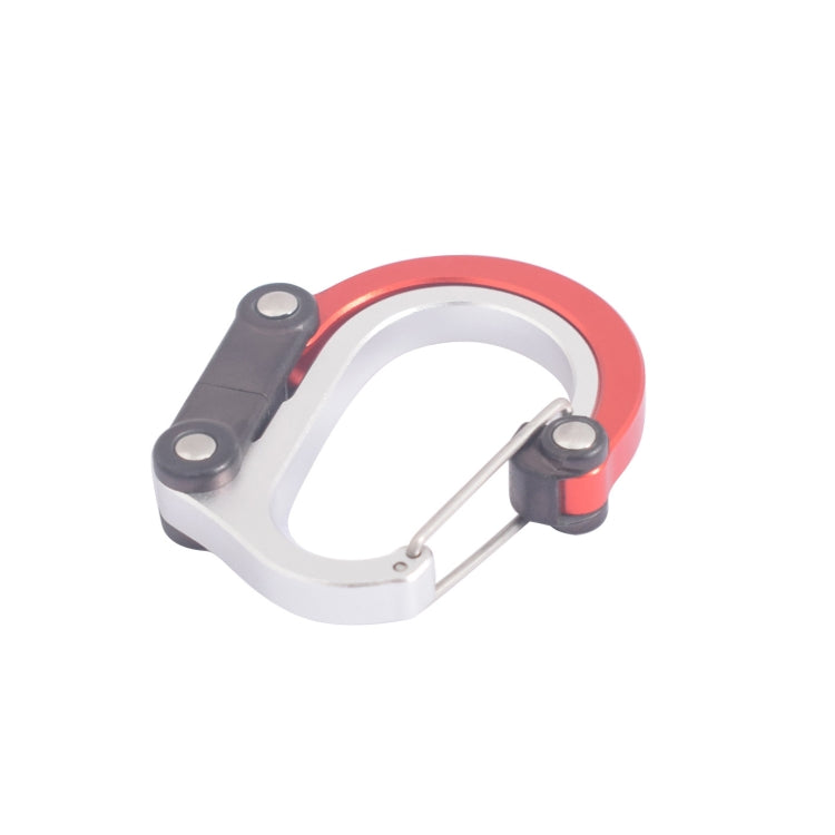Multifunctional Carabiner Aluminum Alloy D-Type Outdoor Products Quick-Hanging Buckle
