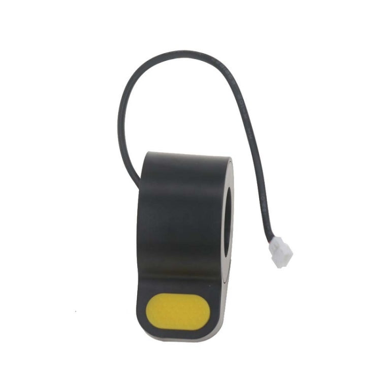Scooter Thumb Throttle Finger Dial Accelerator for Ninebot MAX G30(Yellow)