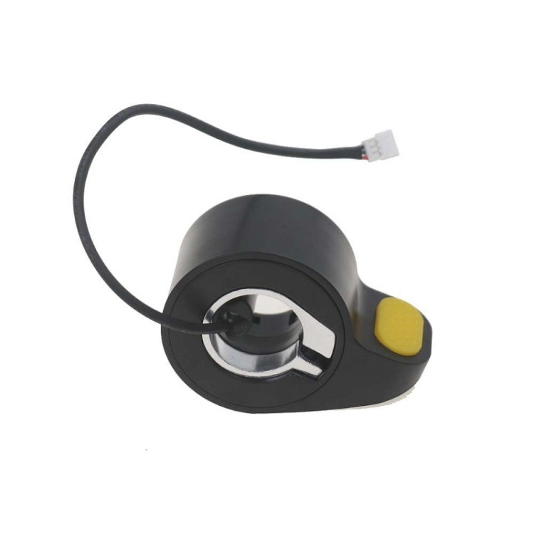 Scooter Thumb Throttle Finger Dial Accelerator for Ninebot MAX G30(Yellow)