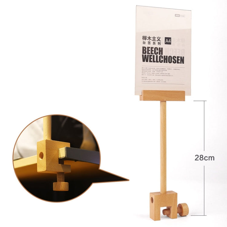 Acrylic Price Stand Up Brand Clothing Store Promotion Discount Sign,Style Two A4