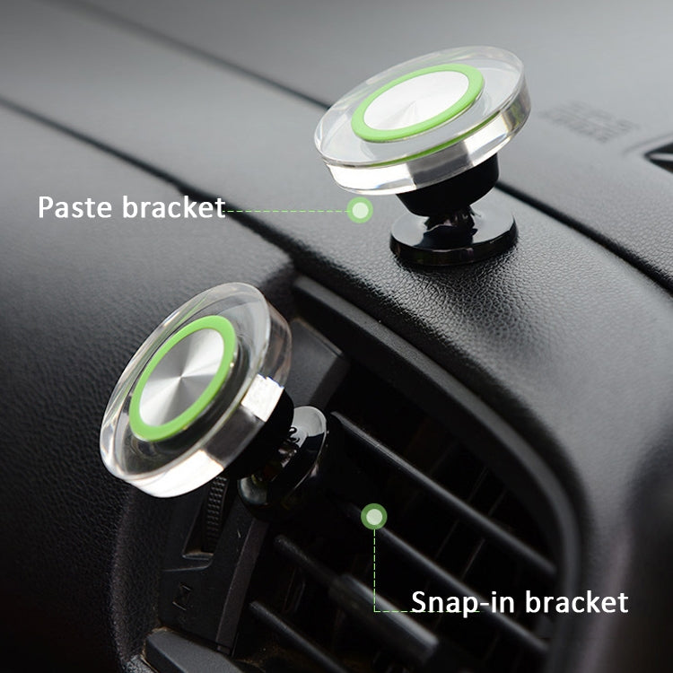 Magnetic Lazy Car Mobile Phone Bracket Metal Magnetic Latte Platform Mobile Phone Bracket