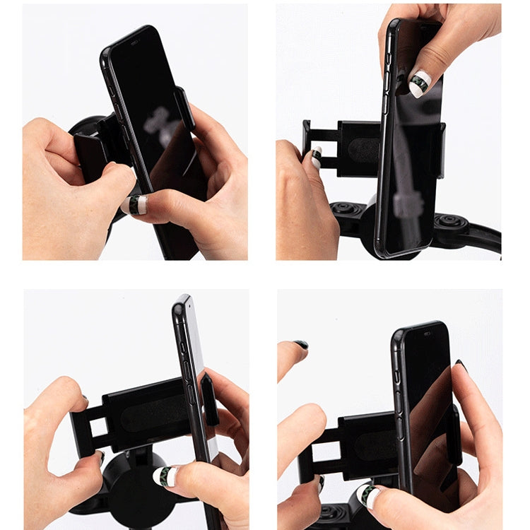 Telescopic Adjustment Live Frame Desktop Tablet Mobile Phone Bracket, Specification: K05 Flat Plate  (Black Green)
