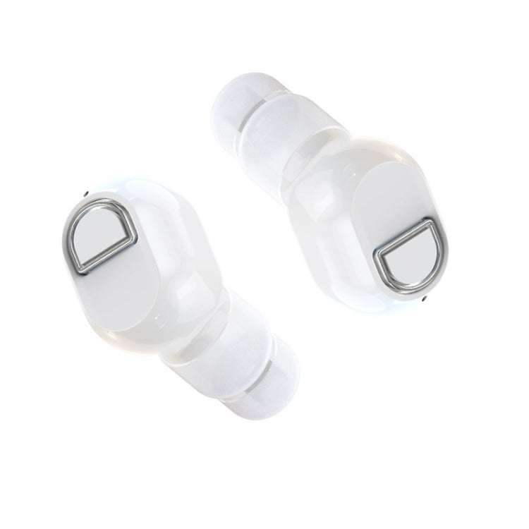 J21 TWS Mini Bluetooth Earphone HD Call Ear Earphone Double Ear (White)
