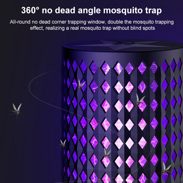 USB Photocatalyst Mosquito Killer Electrical Shock Two-In-One Mosquito Killer Black  (Electric Shock)