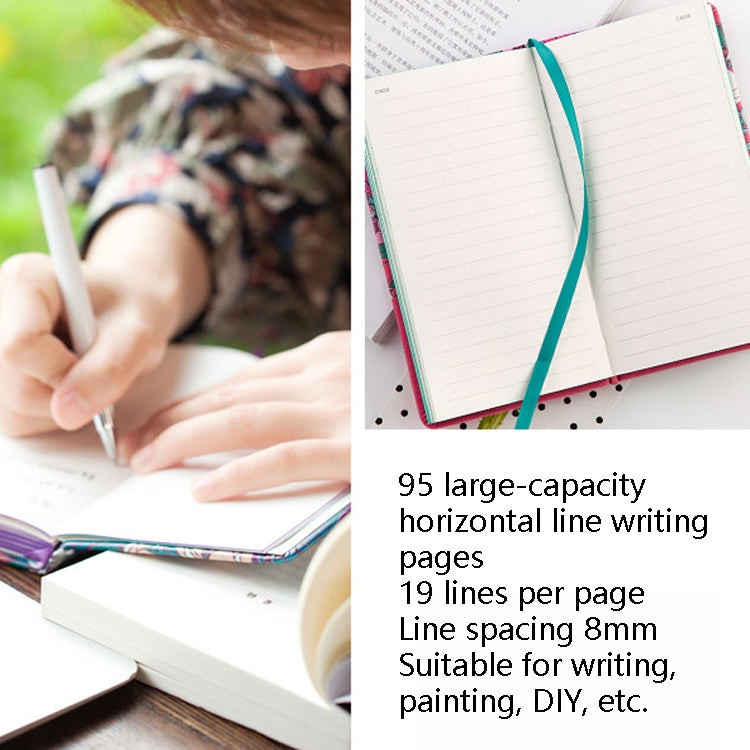 Portable PU Leather Notepad Notebook Hand Ledger