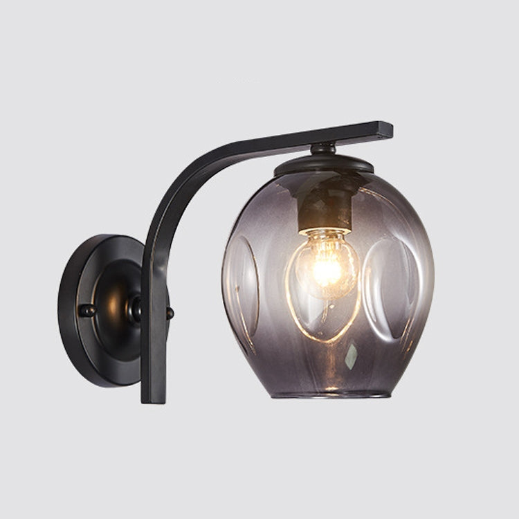 5W Warm Light Simple Bedroom Study Bedside Lamp LED Wall Lamp Creative Corridor Wall Lamp