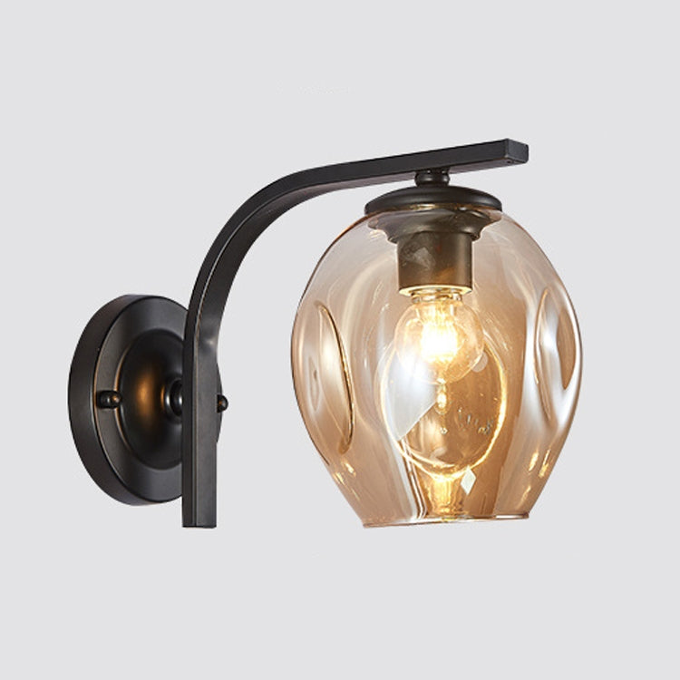 5W Warm Light Simple Bedroom Study Bedside Lamp LED Wall Lamp Creative Corridor Wall Lamp