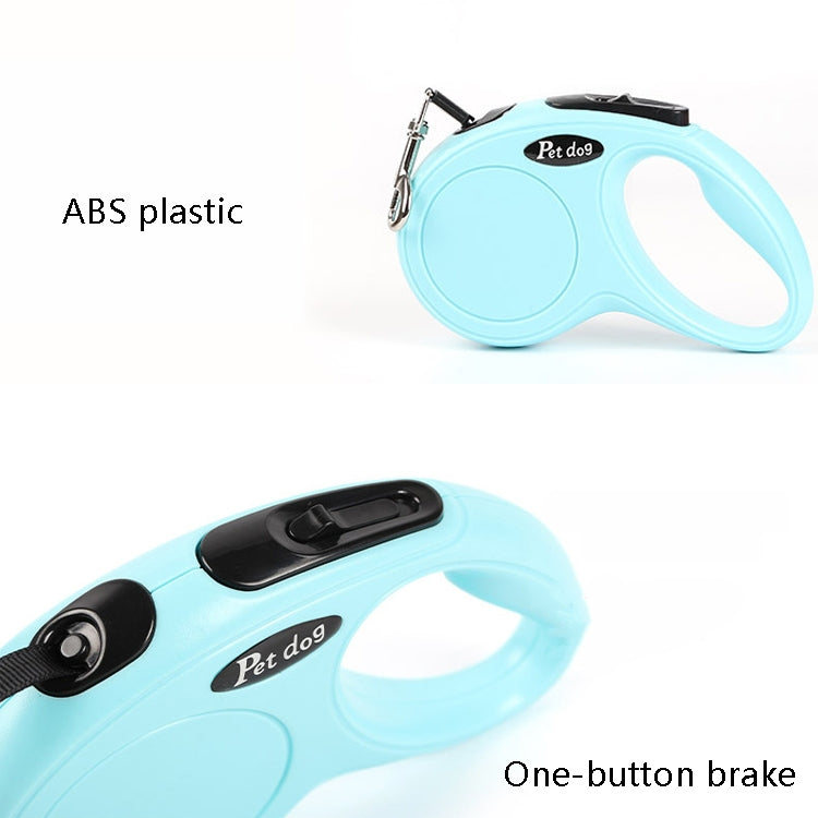 Pet Leash Automatic Retractable Dog Leash 3m