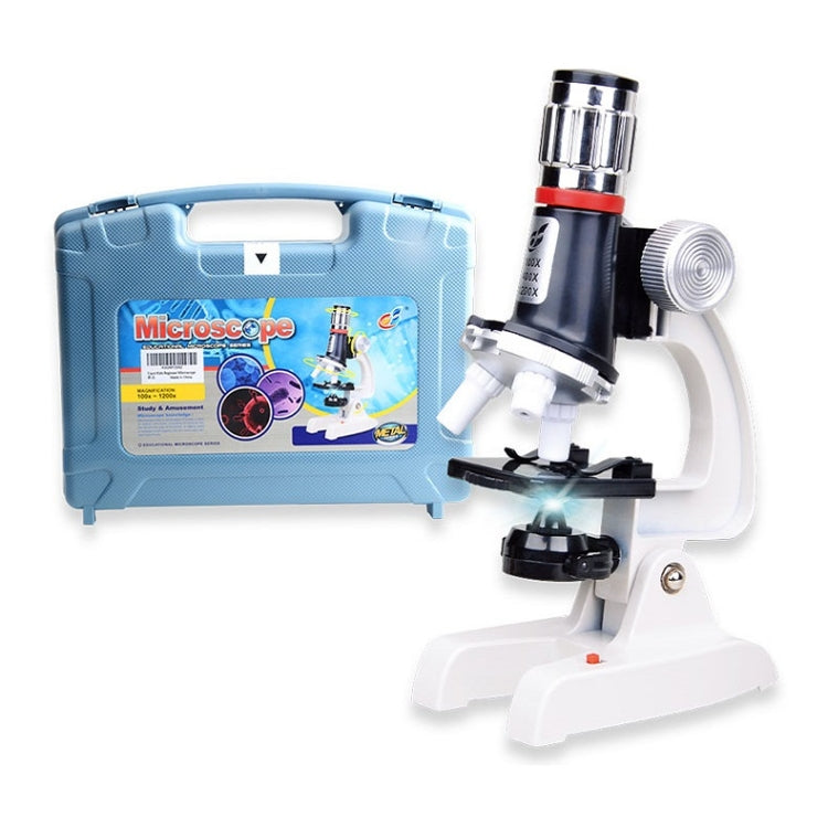 Science And Education Alloy Biological Microscope Educational Toy Set For Children