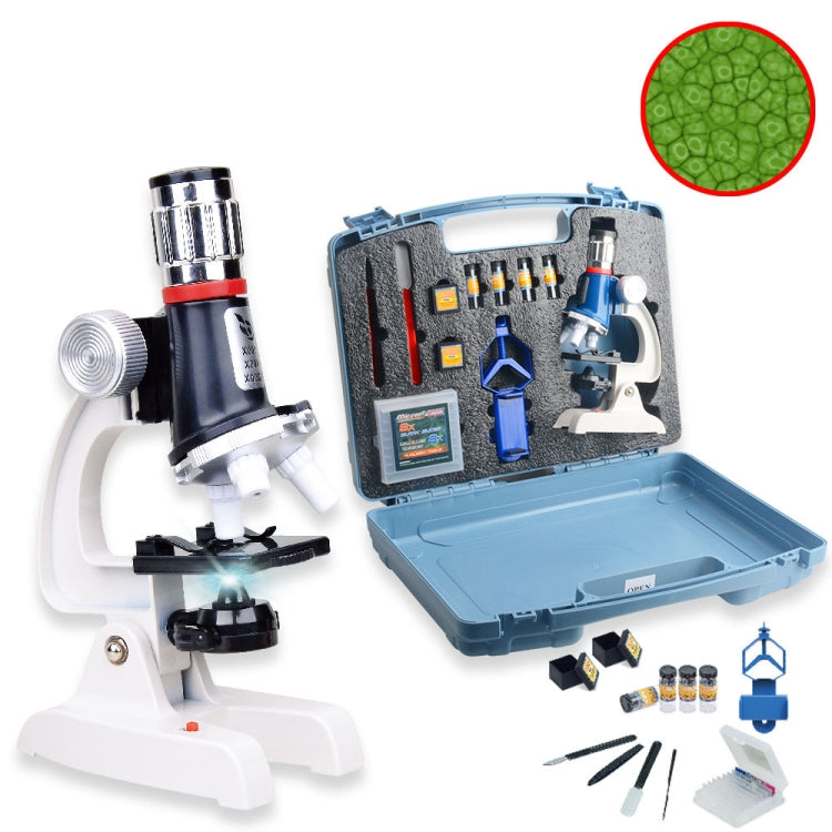 Science And Education Alloy Biological Microscope Educational Toy Set For Children