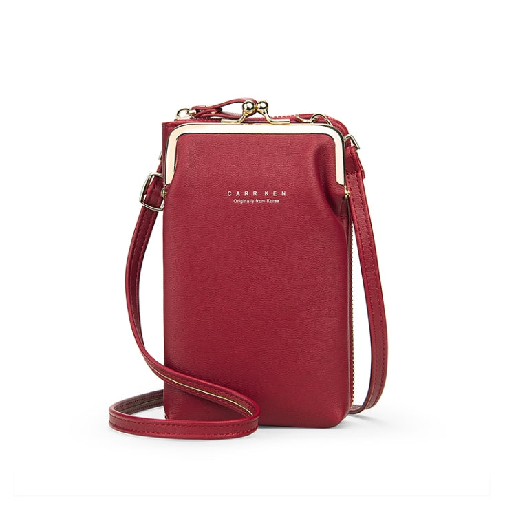 H2105 Multifunctional Plain Weave Mini Mobile Phone Bag Messenger Shoulder Bag