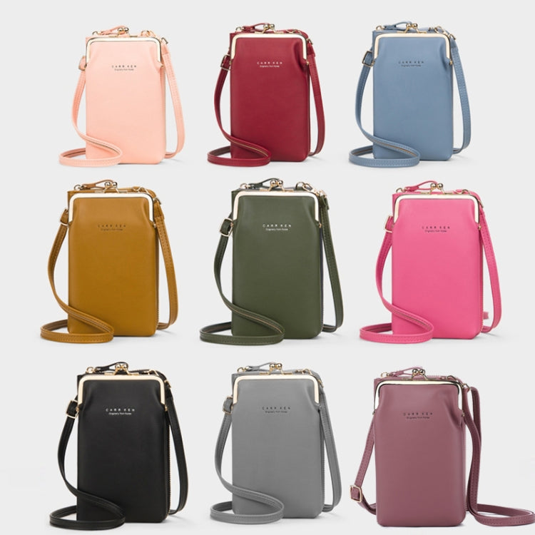 H2105 Multifunctional Plain Weave Mini Mobile Phone Bag Messenger Shoulder Bag