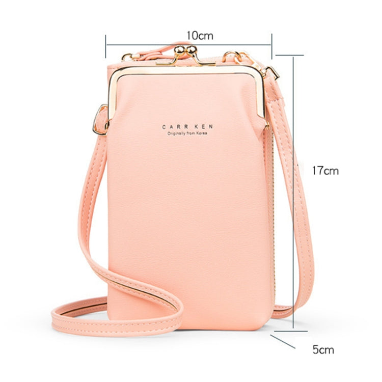 H2105 Multifunctional Plain Weave Mini Mobile Phone Bag Messenger Shoulder Bag