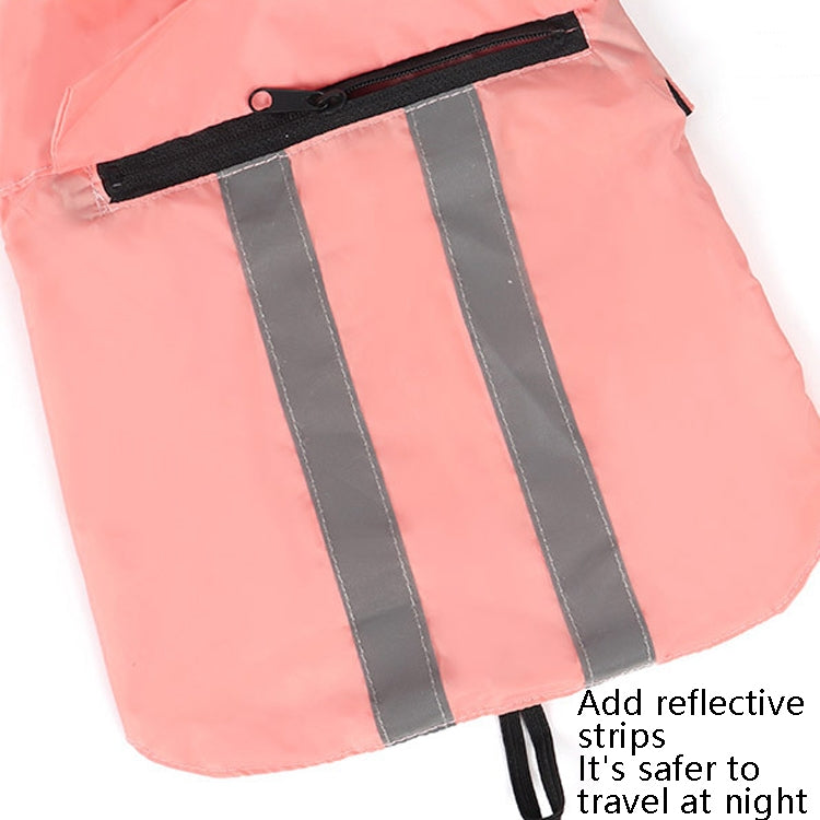 Dog Raincoat Reflective Strip Hooded Rain Poncho Four Seasons Universal Breathable, Size: 3XL