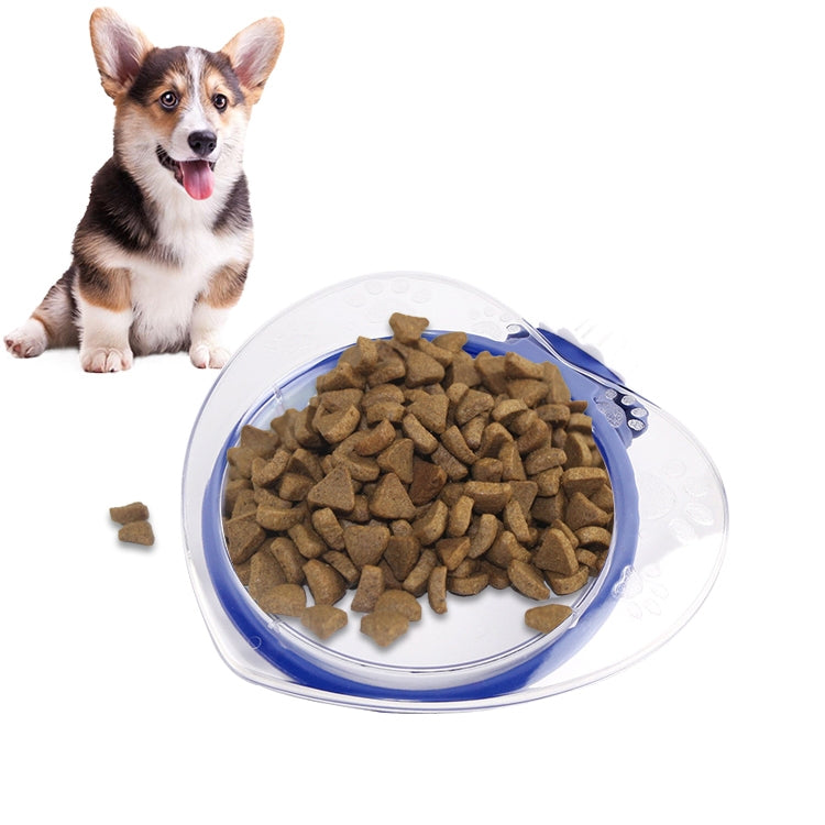 2 PCS Pet Bowl Love Hanging Fixed Feeding Bowl Dog Rice Bowl Cat Feeder