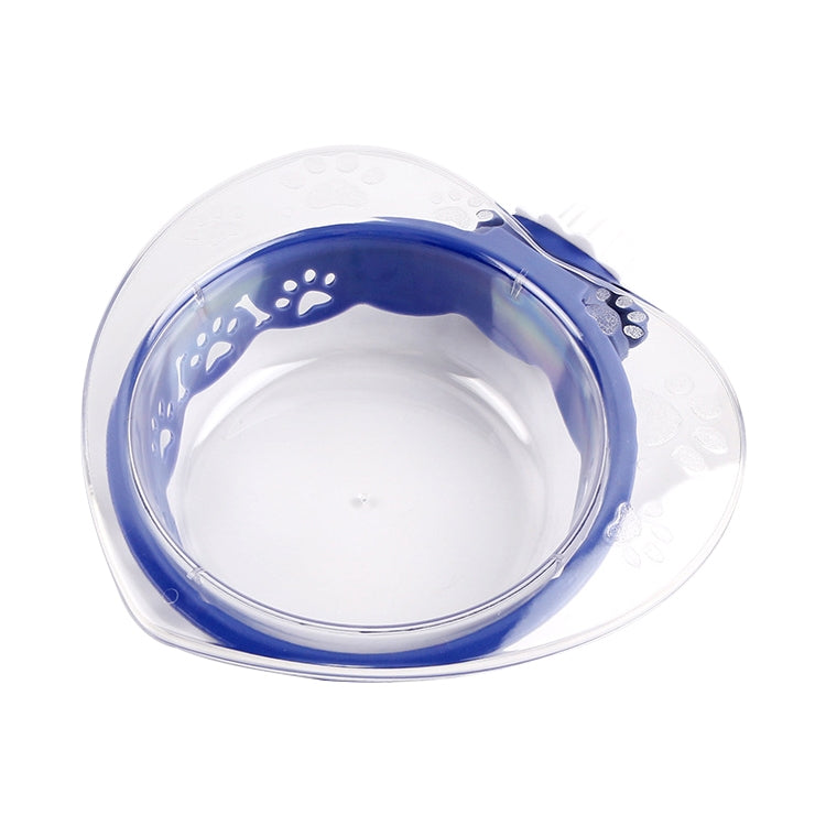 2 PCS Pet Bowl Love Hanging Fixed Feeding Bowl Dog Rice Bowl Cat Feeder
