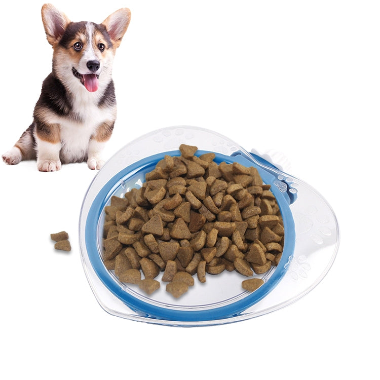 2 PCS Pet Bowl Love Hanging Fixed Feeding Bowl Dog Rice Bowl Cat Feeder