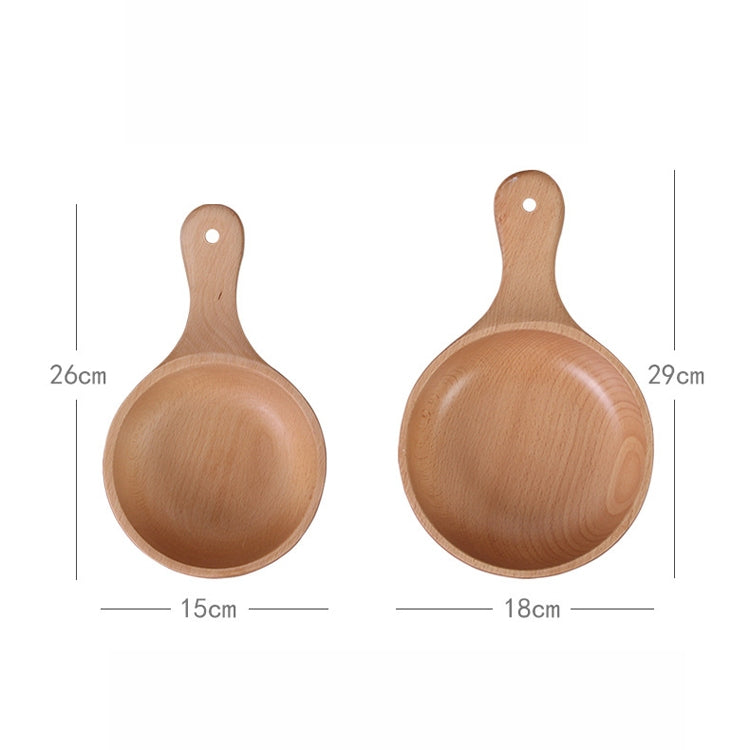 Instant Noodle Bowl Wooden Kimchi Bowl Fruit Salad Wooden Bowl With Handle Large