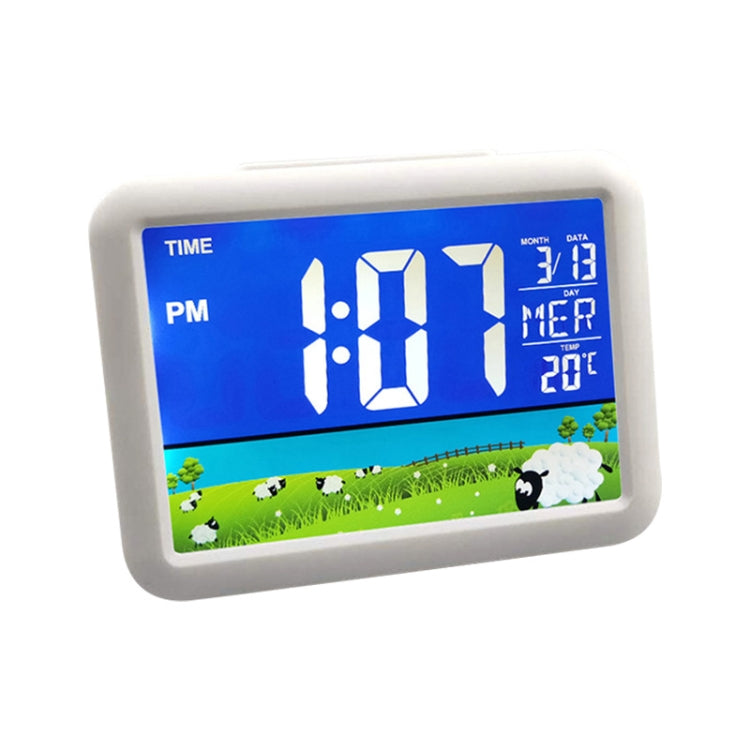Color Screen Children Electronic Alarm Clock LCD Bedside Alarm Clock