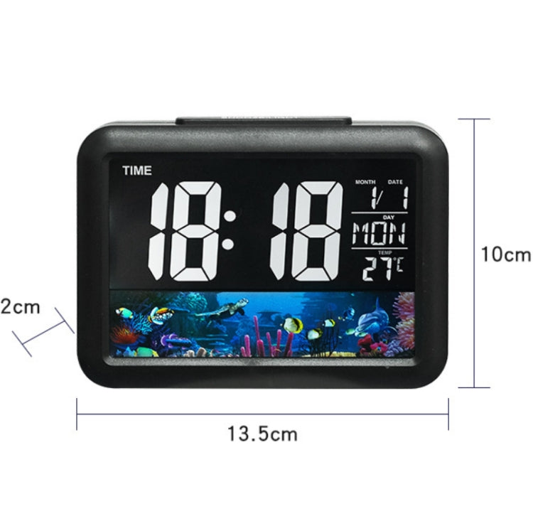 Color Screen Children Electronic Alarm Clock LCD Bedside Alarm Clock
