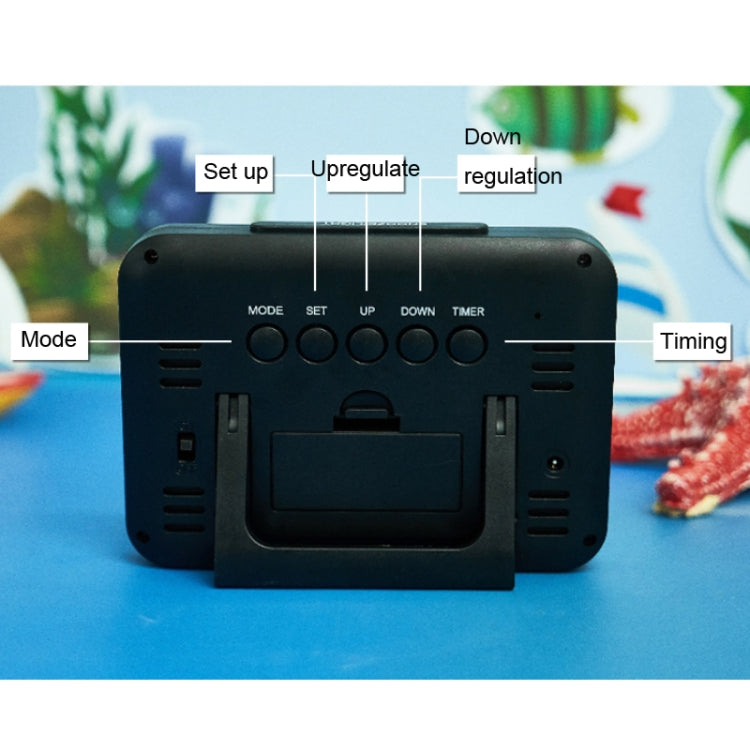 Color Screen Children Electronic Alarm Clock LCD Bedside Alarm Clock