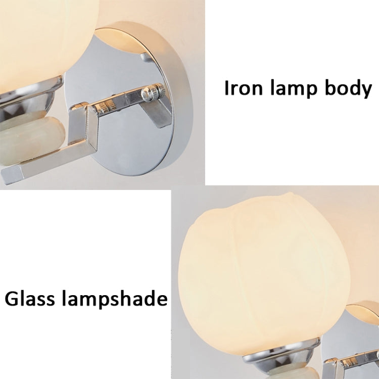 2031 Modern Bedside Wall Light LED Bedroom Personality Simple Wall Light Living Room Hallway Staircase, Power source:  Without Light Bulb
