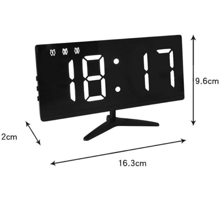 6615A LED Electronic Clock Smart Digital Table Clock