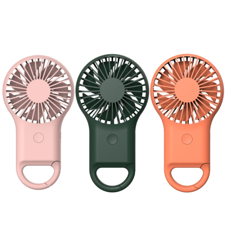 Handheld Pocket Mini Small Fan Portable Charging Outdoor USB Fan With 7 Color Light
