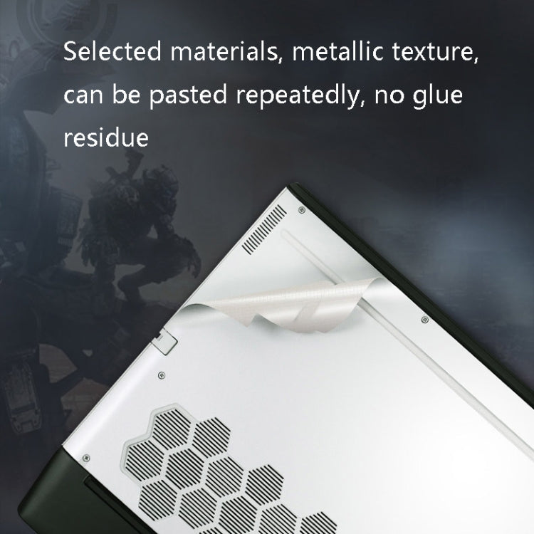 JRC 3 in 1 Notebook Film Set Body Shell Protection Sticker for Dell ALIENWARE M15-R2