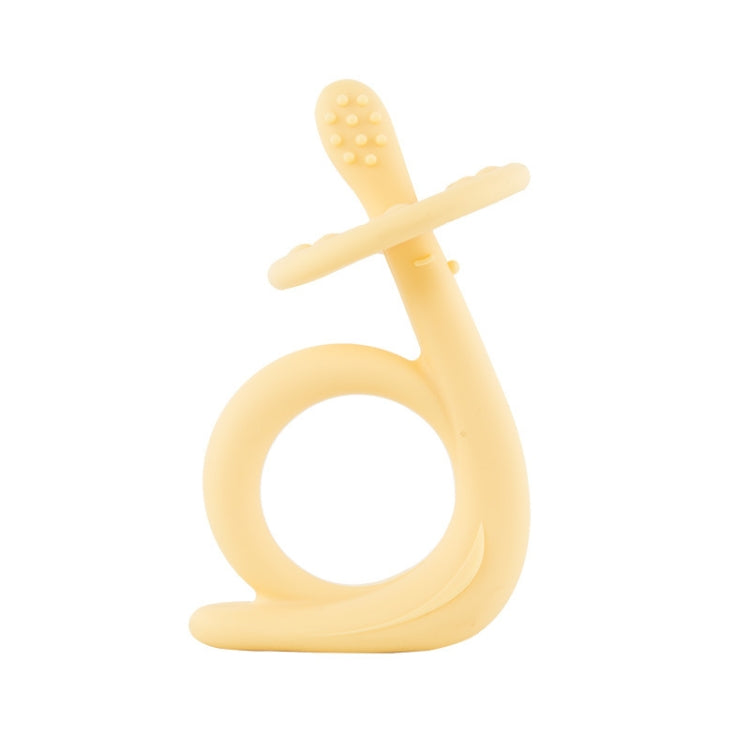 3 PCS Baby Soothing Teether Three-Dimensional Snail Silicone Molar Stick Toy