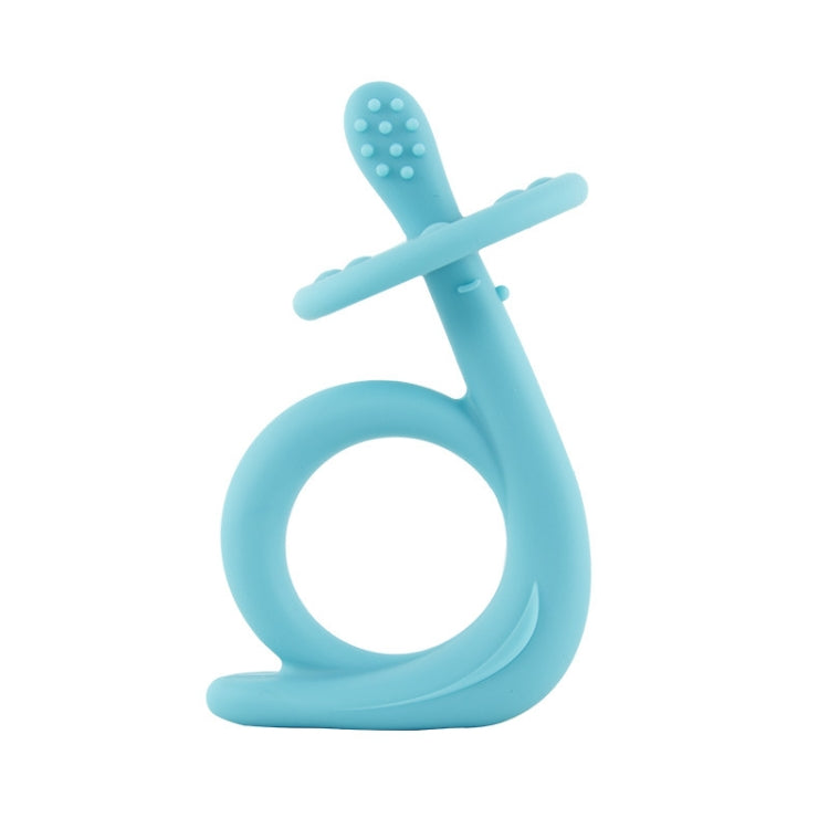 3 PCS Baby Soothing Teether Three-Dimensional Snail Silicone Molar Stick Toy