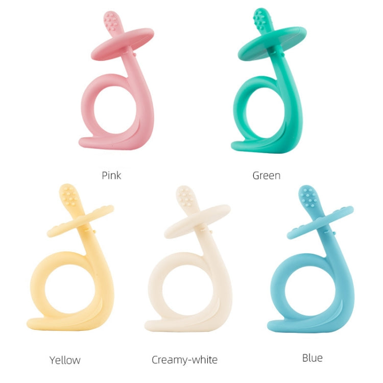 3 PCS Baby Soothing Teether Three-Dimensional Snail Silicone Molar Stick Toy