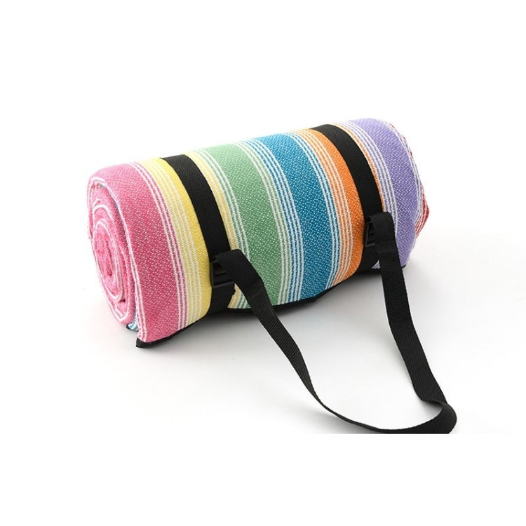 FP1409 6mm Thickened Moisture-Proof Beach Mat Outdoor Camping Tent Mat With Storage Bag 200x200cm