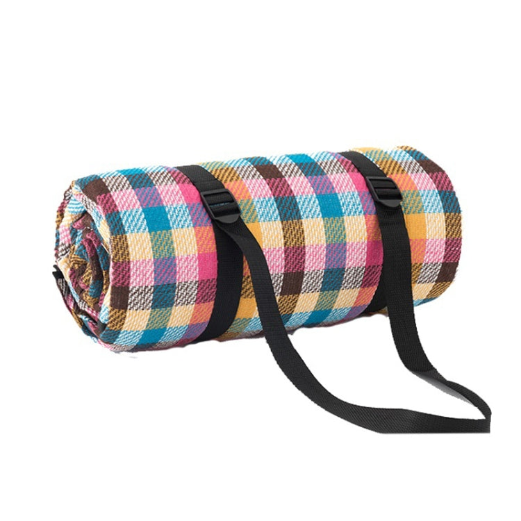 FP1409 6mm Thickened Moisture-Proof Beach Mat Outdoor Camping Tent Mat With Storage Bag 200x200cm