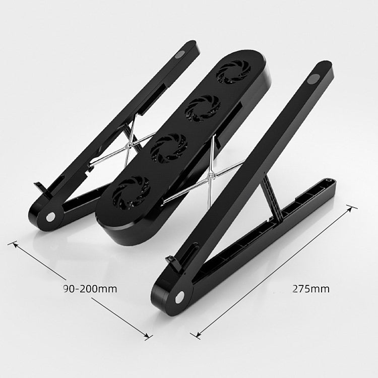 XX-NU66 Laptop Bracket Folding Radiator Exhaust Cooling Fan